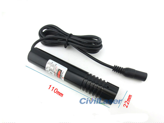 520nm 12mw dot line cross laser module